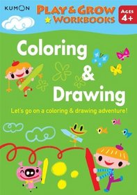 Play and Grow: Coloring and Drawing (Play & Grow Workbooks)