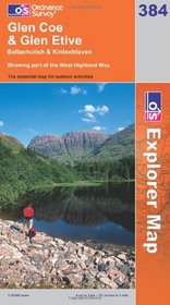 Glen Coe (Explorer Maps) 384 (OS Explorer Map)