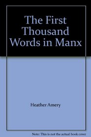 The First Thousand Words in Manx