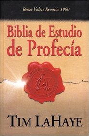 RVR 1960 Tim LaHaye Prophecy Study Bible (Printed Hardcover - Indexed) (Spanish Edition)