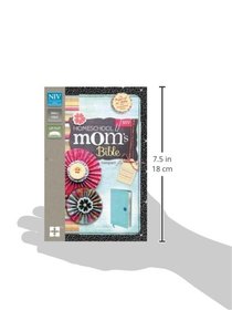 NIV, Homeschool Mom's Bible, Compact, Leathersoft, Blue: Daily Personal Encouragement