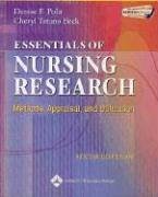 Essentials of Nursing Research: Methods, Appraisal, and Utilization