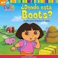 Donde Esta Boots?/Where Is Boots?: Cuento Para Levantar La Tapita (Dora the Explorer)