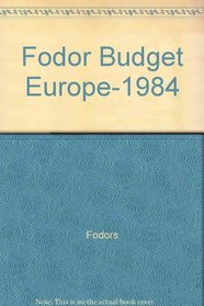 Fodor Budget Europe-1984