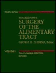 Shackelford's Surgery of the Alimentary Tract (Five-Volume Set)