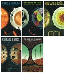 Douglas Adams 5 Books Set: The Hitchhiker'S Guide To The Galaxy, The Restaura