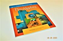 Lesson Planning Guide (Glencoe Pre-Algebra An Integrated Transition to Algebra & Geometry)