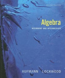 Algebra Beginning & Intermediate