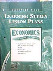 Economics Principles in Action Learning Styles Lesson Plans