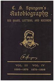 C S Spurgeon' Autobiography. His Diary, Letters, and Records; Vols iii and iv