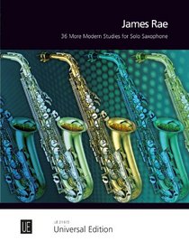 36 More Modern Studies For Solo Saxophone