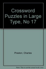 Large Type Crosswords 17