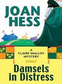 Damsels in Distress (Claire Malloy, Bk 16) (Large Print)