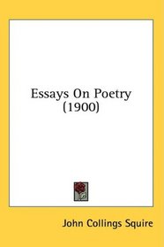 Essays On Poetry (1900)