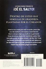Lecturas Diarias Tomadas de D el Salto!: 365 Devociones para Superar las Barreras y Vivir una Vida Extraordinaria (Spanish Edition)