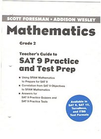 Mathematics Teachers Guide to SAT 9 Practice and Test Prep Grade 2