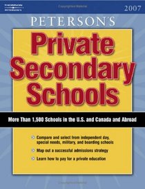 Private Secondary Schools 2006-2007 (Private Secondary Schools)