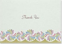 Pinwheels Thank You Notes (Stationery, Note Cards)