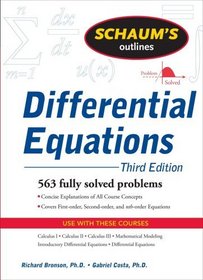 Schaum's Outline of Differential Equations, 3ed (Schaum's Outline Series)