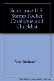 Scott 1992 U.S. Stamp Pocket Catalogue and Checklist