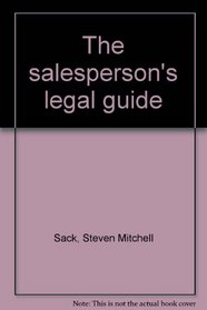The salesperson's legal guide