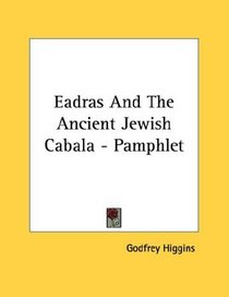 Eadras And The Ancient Jewish Cabala - Pamphlet