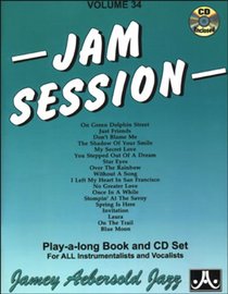 Vol. 34, Jam Session (Book & CD Set) (Play- a-Long)