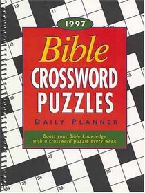 Bible Crossword Puzzles Daily Planner-1997 Calendar