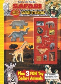 Safari Playset With Toys and Stickers