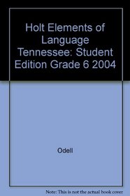 Elements Of Language Introductory Course: Level 6, Tennessee Edition