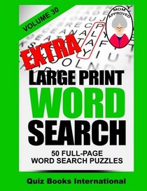 Extra Large Print Word Search Volume 30