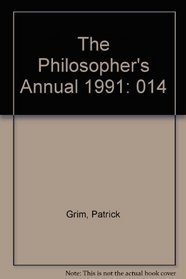 The Philosopher's Annual 1991