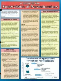 A Guide to the Supervision of Paraeducators