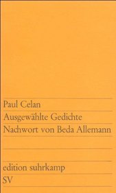 Ausgewahlte Gedichte Nachwort Von Beda Allemann (German Edition)