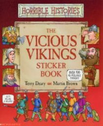 Vicious Vikings Sticker Book (Horrible Histories)