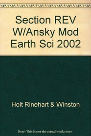 2002 Holt Modern Earth Science Section Reviews with Answer Key