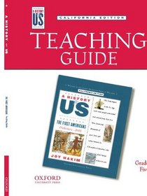 Teaching Guide to First Americans Grade 5 3E HOFUS (California edition)