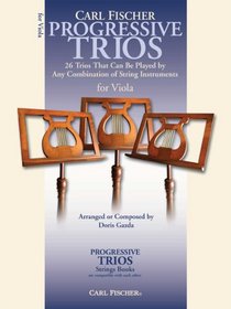 Progressive Trios for Strings - Viola