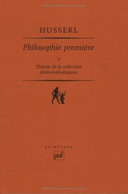 Philosophie premire, 1923-24