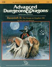 Ravenloft II: The House on Gryphon Hill : Module I10 (Advanced Dungeons and Dragons)