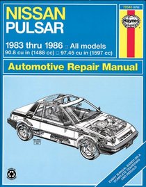 Haynes Repair Manuals: Nissan Pulsar Owners Workshop Manual, No. 876: 1983-1986