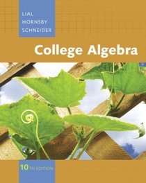 College Algebra Value Pack (includes Student Solutions Manual for College Algebra & Video Lectures on CD with Optional Captioning for College Algebra)