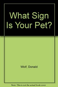 What Sign Is Your Pet?