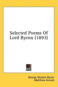 Selected Poems Of Lord Byron (1893)