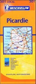 Michelin Pas-De-Calais, Somme: Includes Plans for Arras, Amiens (Michelin Local France Maps)