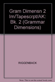 Im-Grammar Dimensions 2-2e (Bk. 2)