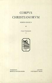 Sancti Gregorii Nazianzeni opera: Versio iberica (Corpus Christianorum)