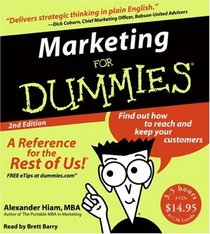 Marketing for Dummies 2nd Ed. CD
