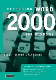 Extending Word 2000 for Windows