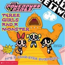 Powerpuff Girls 8x8 #10 : Three Girl S And A Monster (PowerPuff Girls)